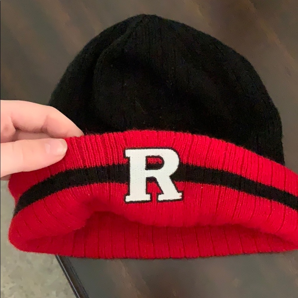 Reversible Rutgers Beanie